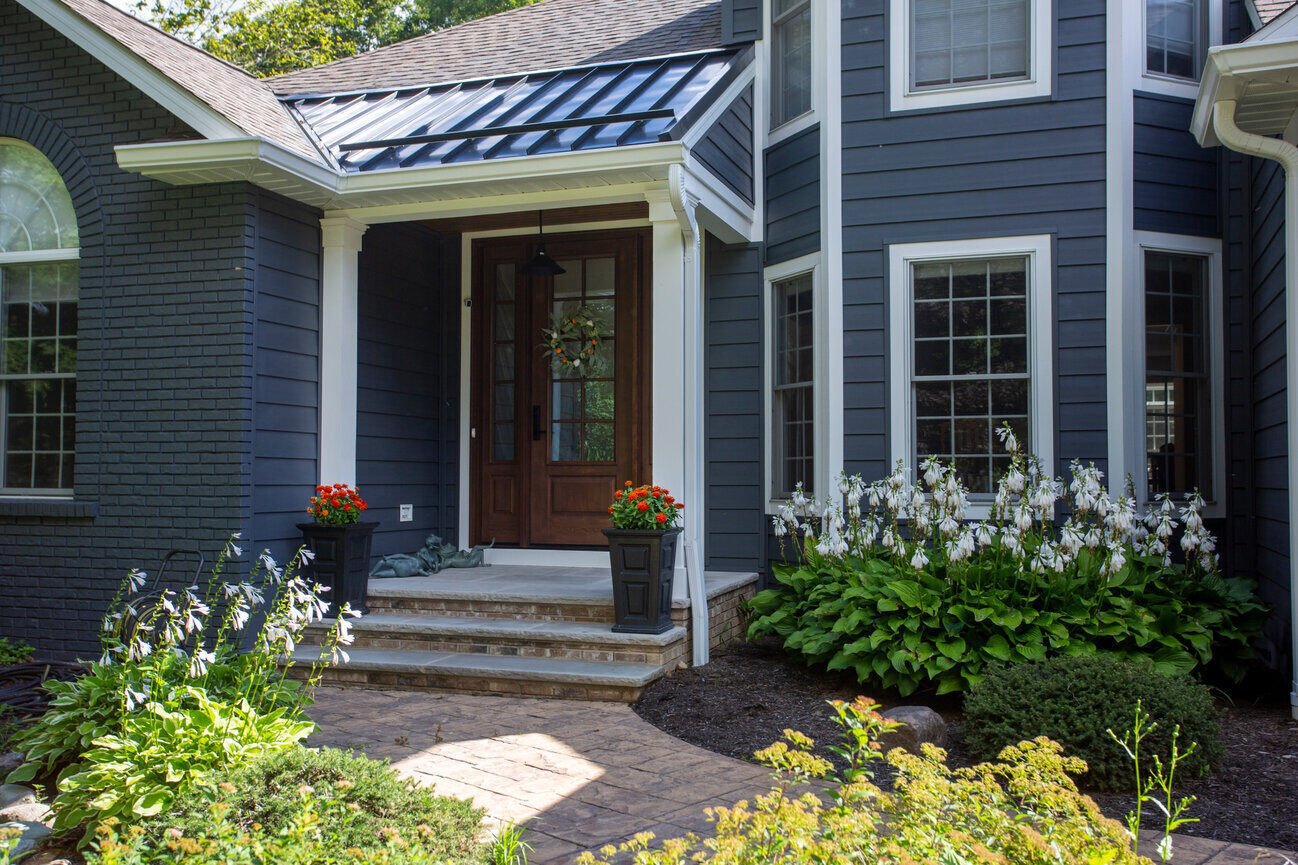 Updated Transitional Exterior Renovation