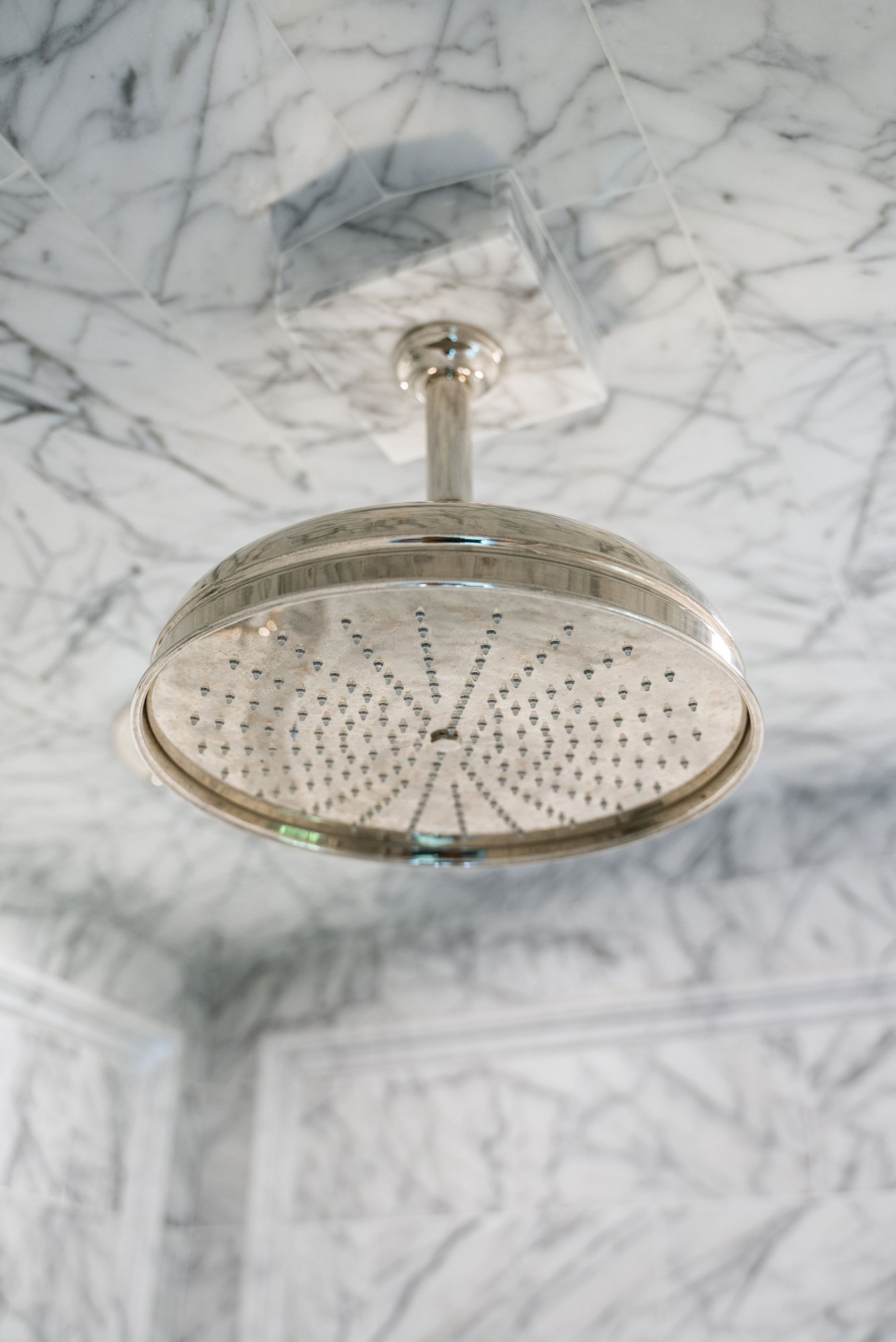 Classic All-Marble Bathroom
