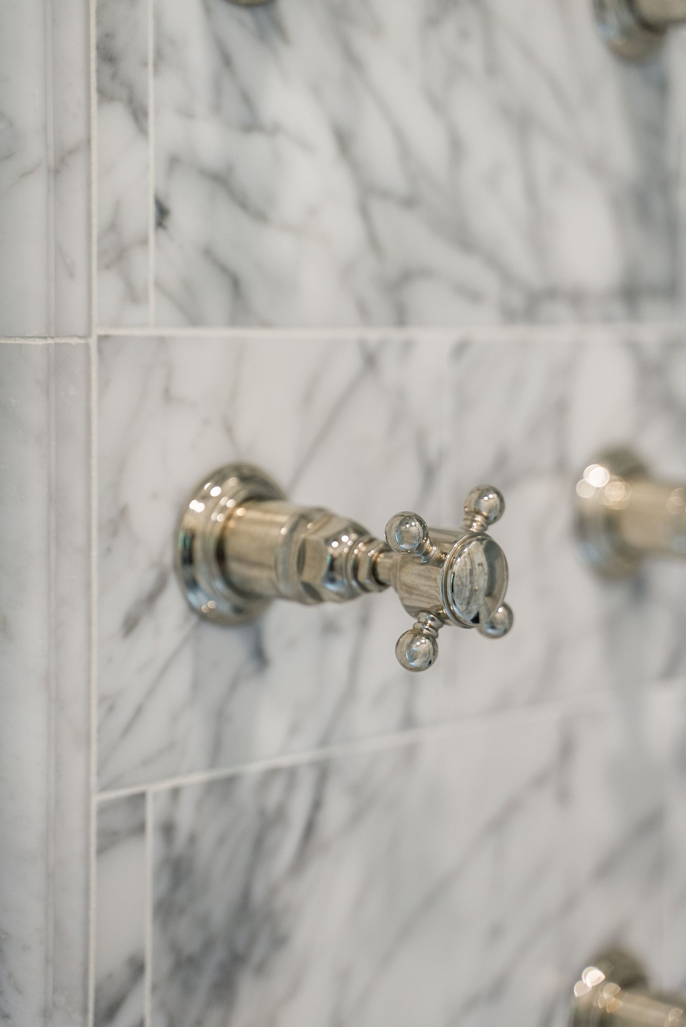 Classic All-Marble Bathroom