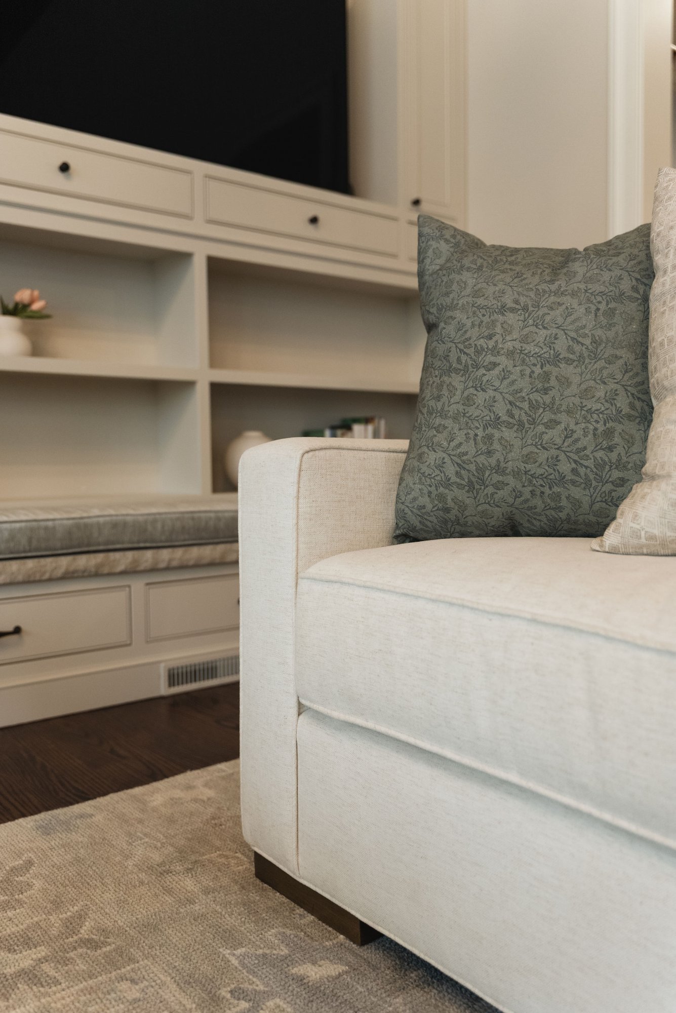 Living room furniture client