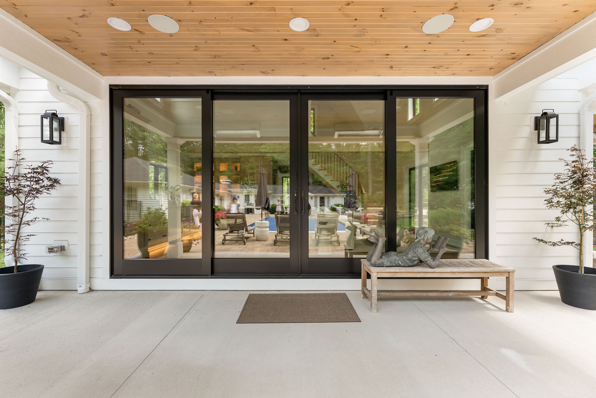 Chagrin River Road Pool House
