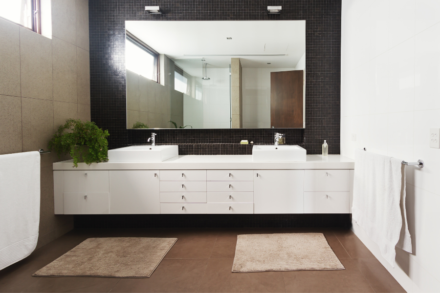 Framless Vanity Bathroom Outdated Trends Ohio
