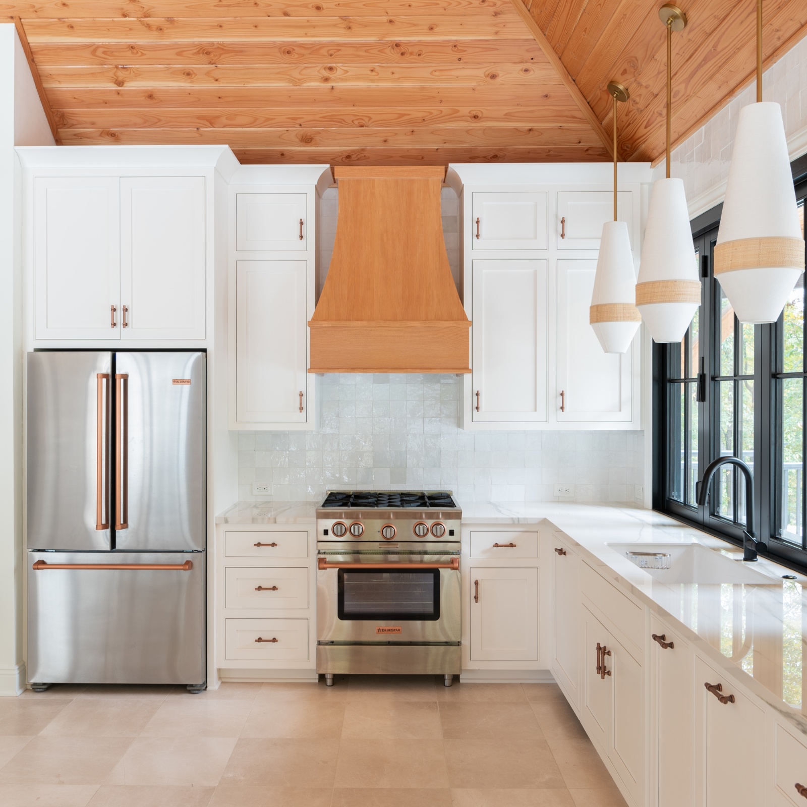 Northeast Ohio-Pool House-Build-Services -Payne & Tompkins-Kitchen in Pool House in Cleveland