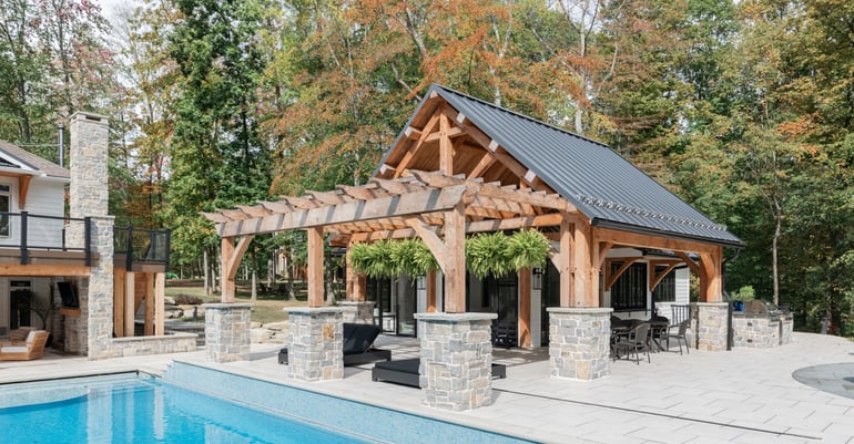 pool house ohio 
