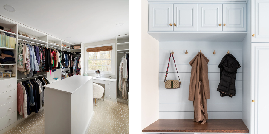 walk in closet with desk - Key Elements of Great Architectural Design in Greater Cleveland - Payne & Tompkins - Ohio Design Build Firm