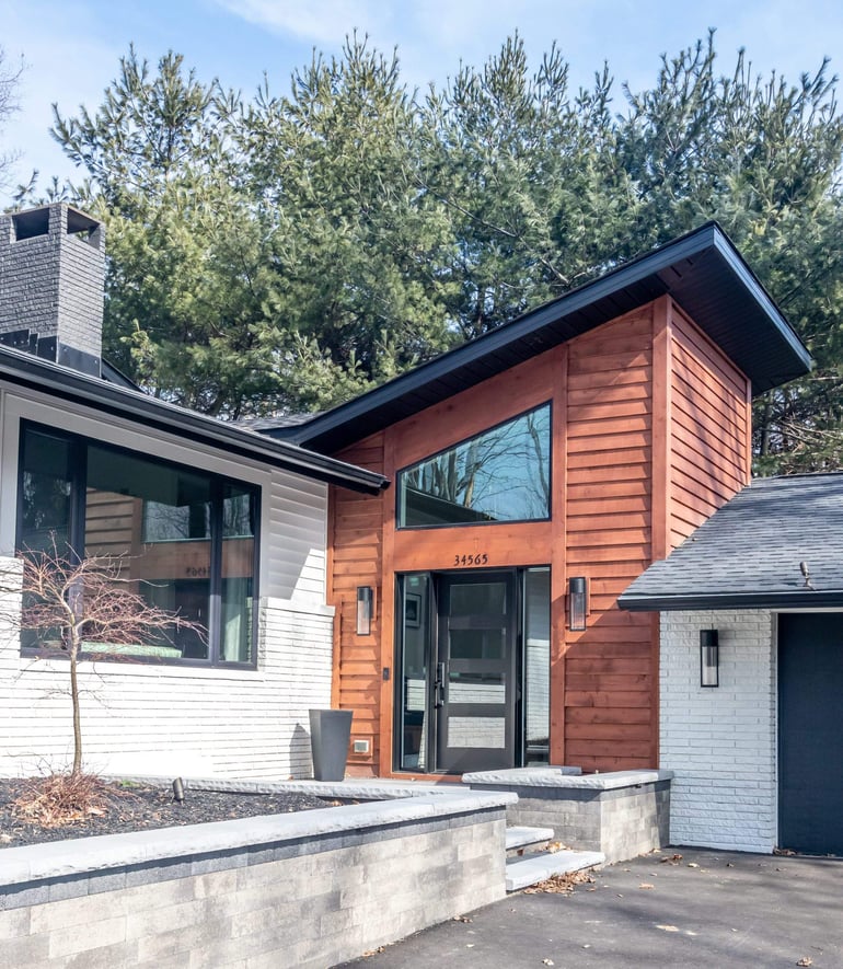 exterior solon remodel