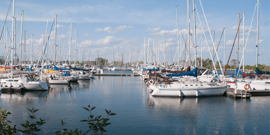 Sailboats on Lake Erie Club - 6 Architectural Innovations for Lakeside and Waterfront Homes Payne & Tompkins - Ohio Design Build Firm