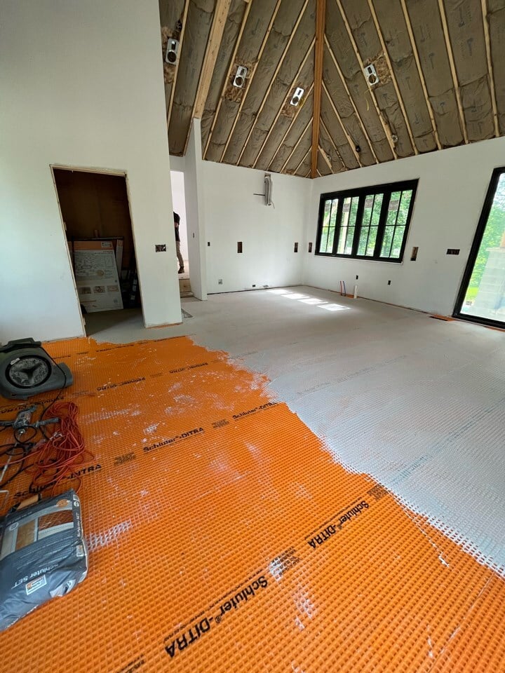 Schluter Detra subfloor