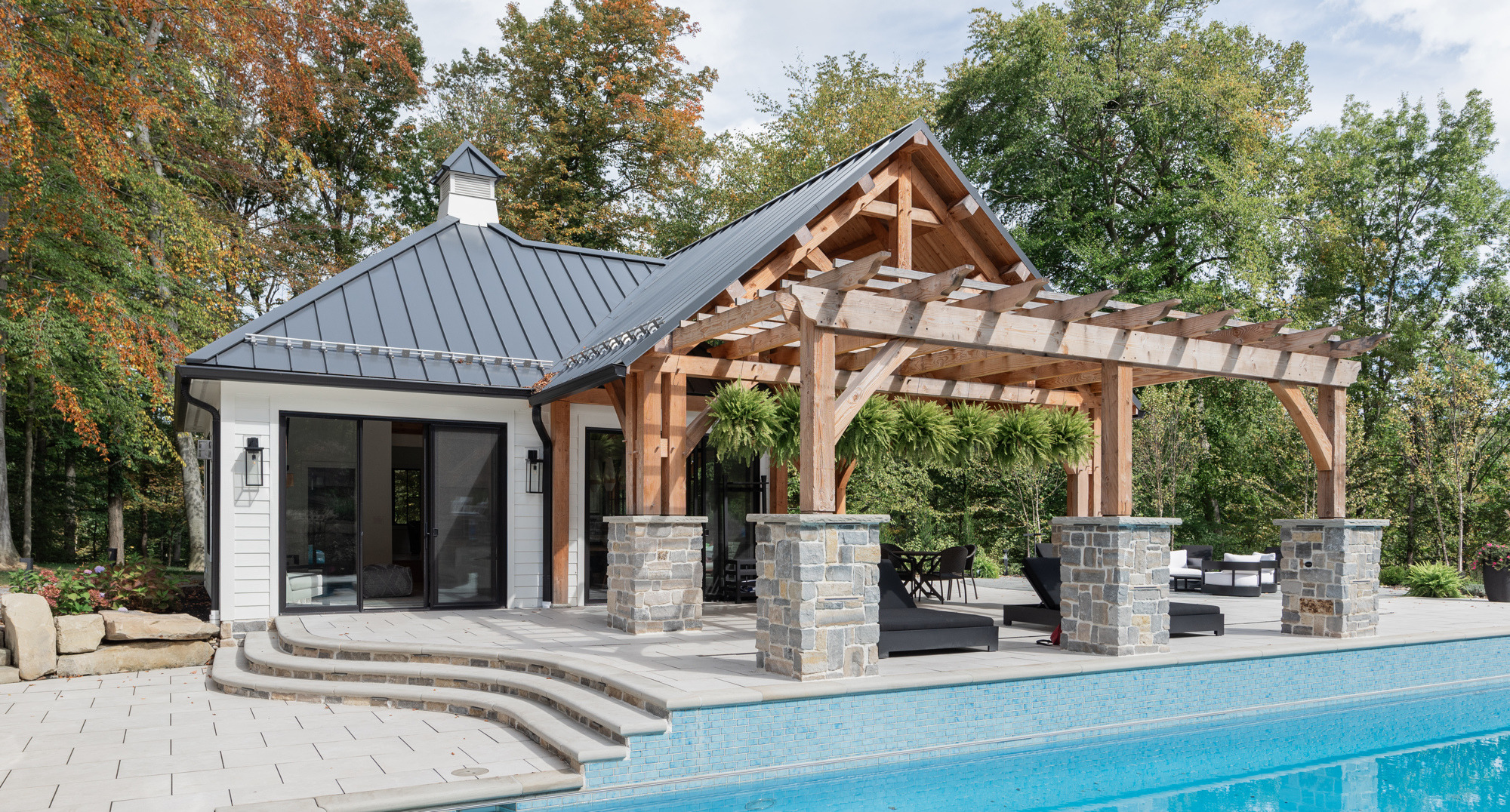 Liberty Road Pool House