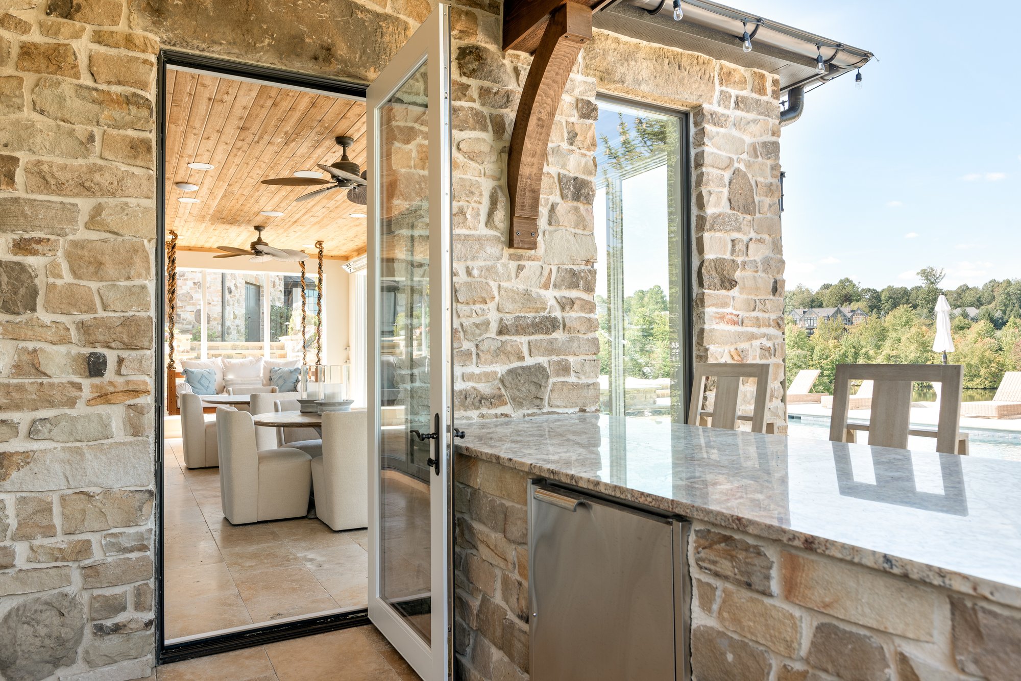 Devon Court Pool House