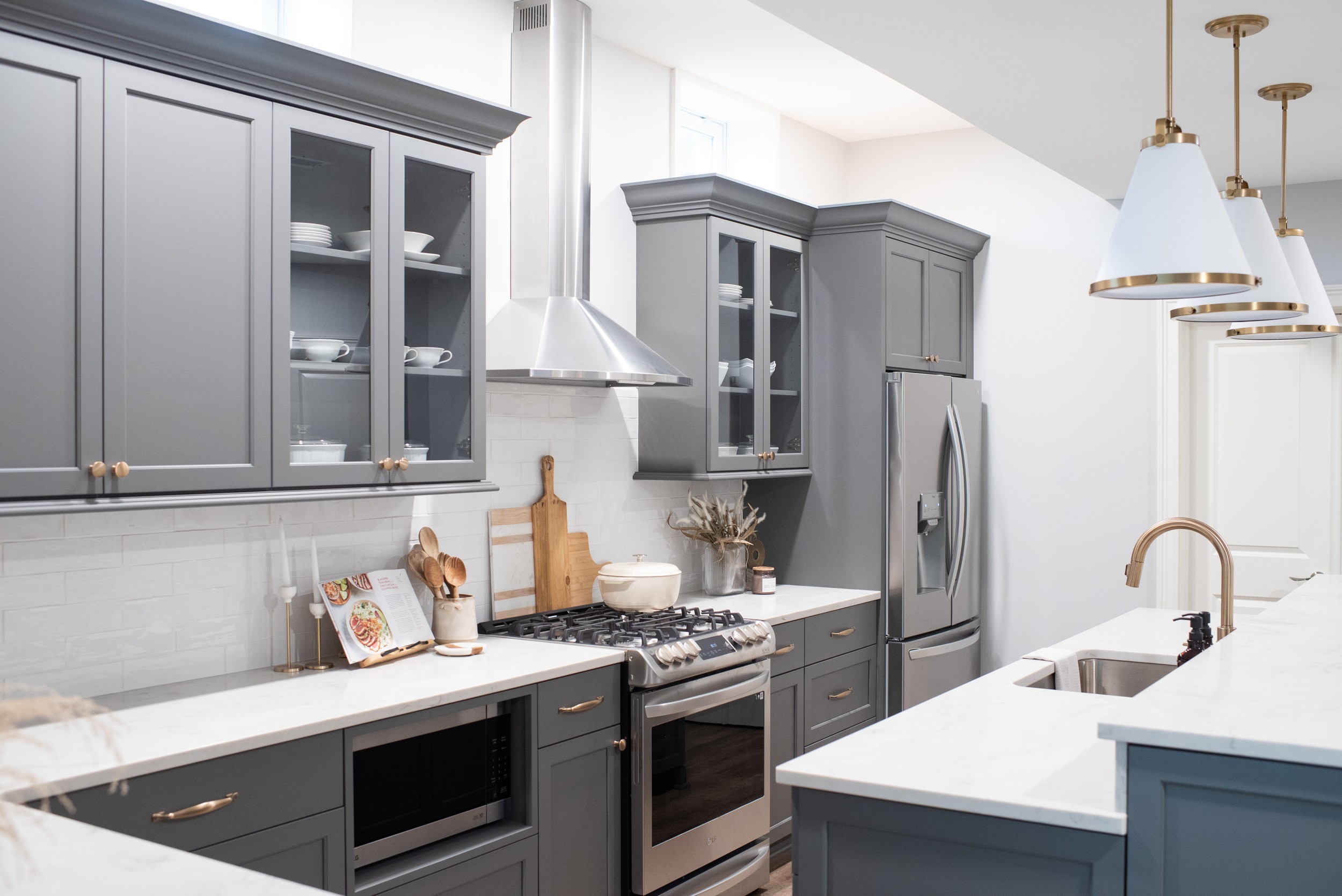 gray kitchen