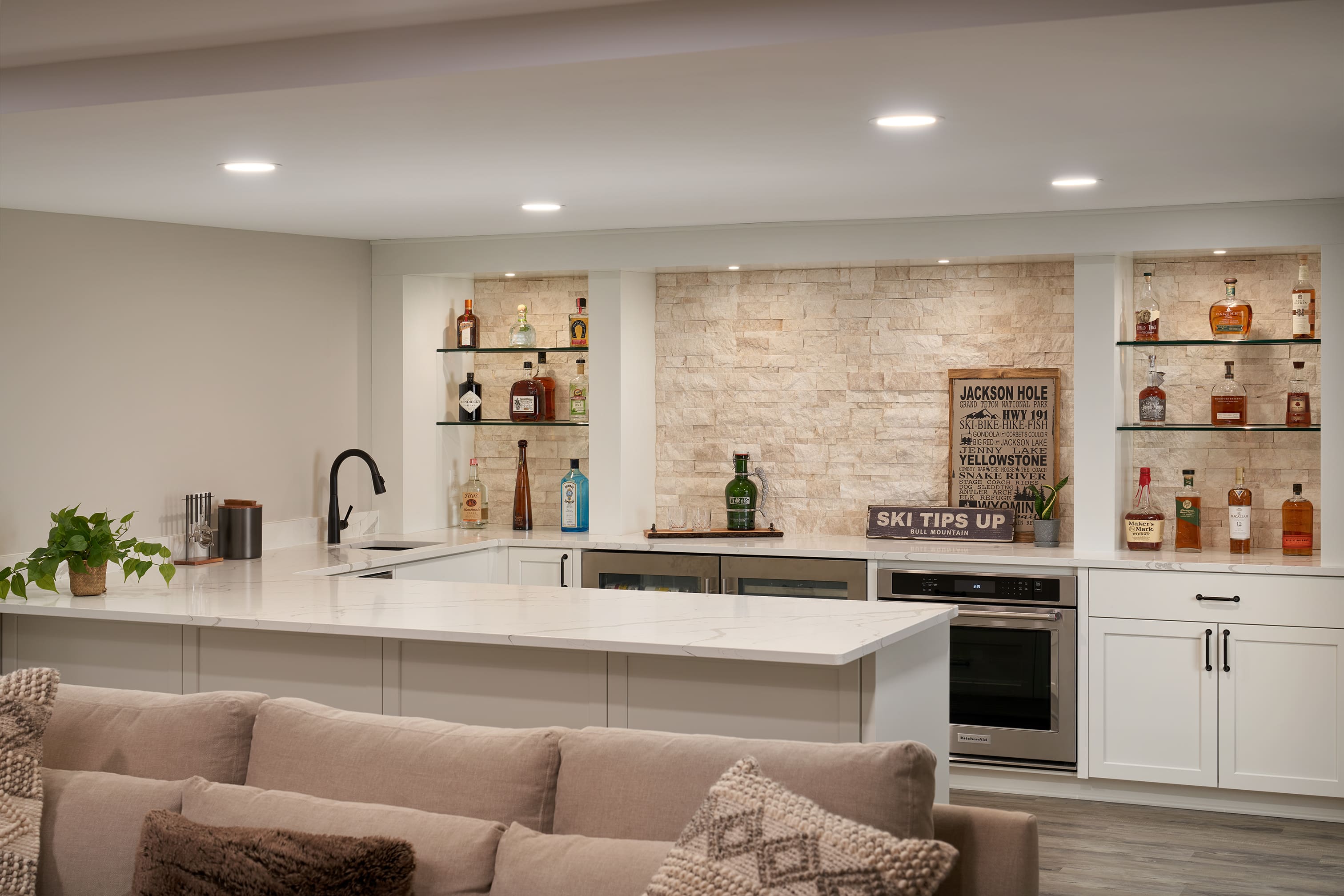 Kirtland Renovated Basement 