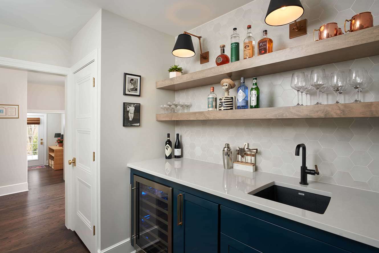 wet bar kitchen 