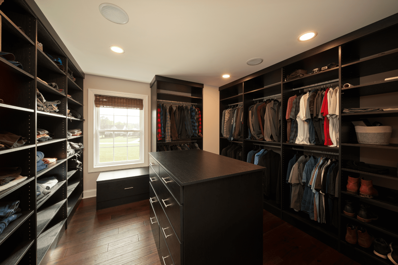 Primary Suite Remodel Closet Addition in Ohio Custom Storage