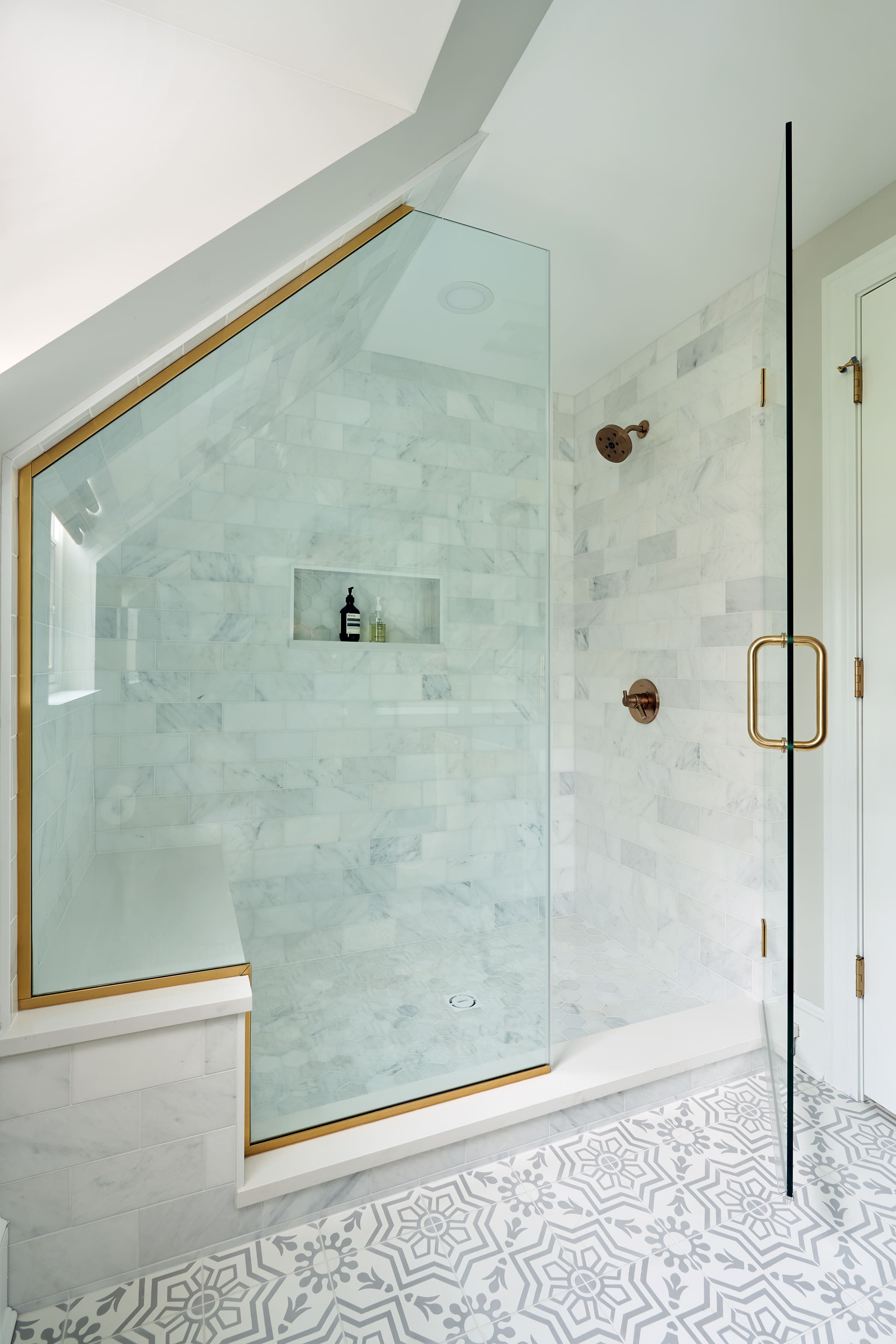 walk in shower