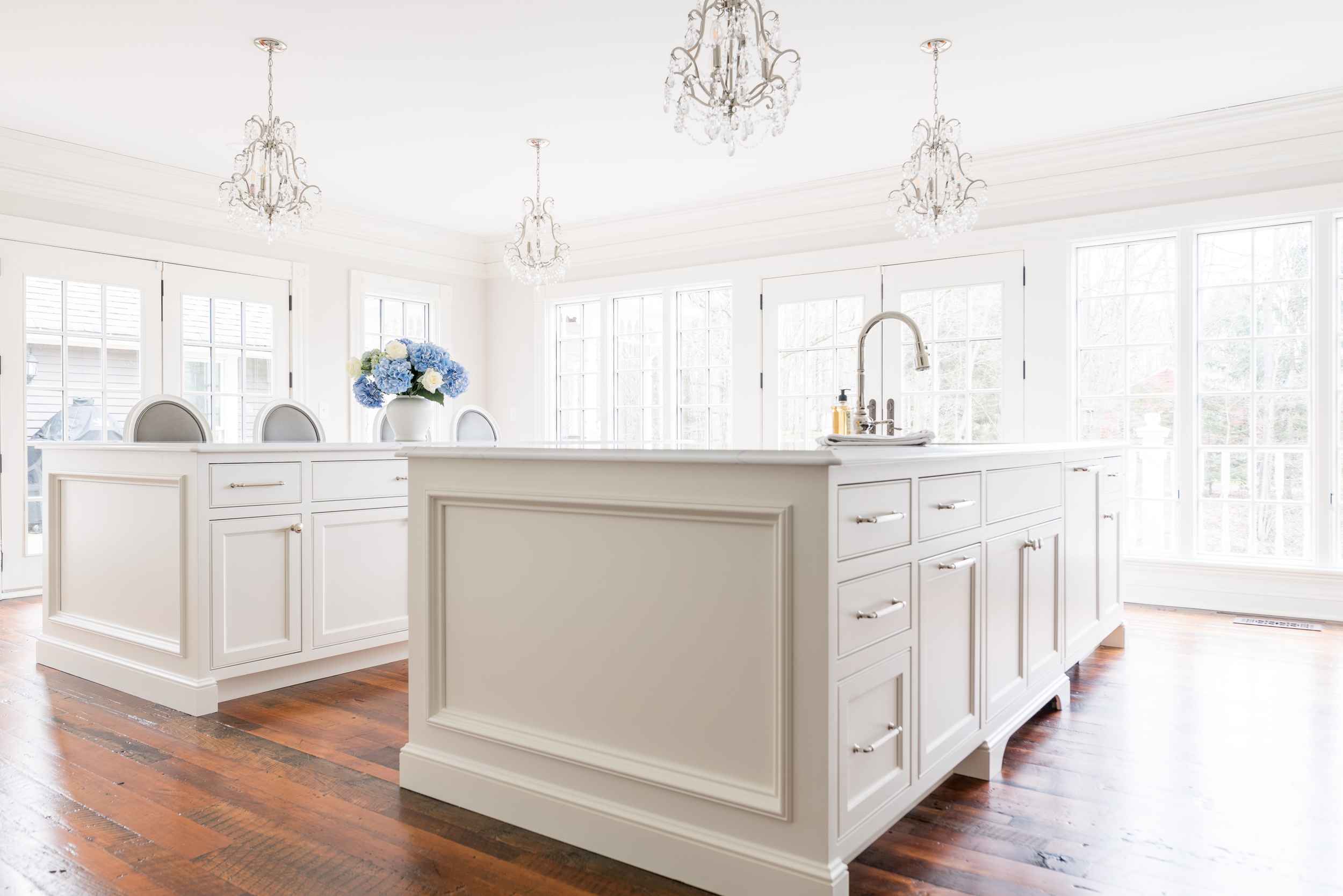 double island kitchen remodel with storage in ohio home remodel