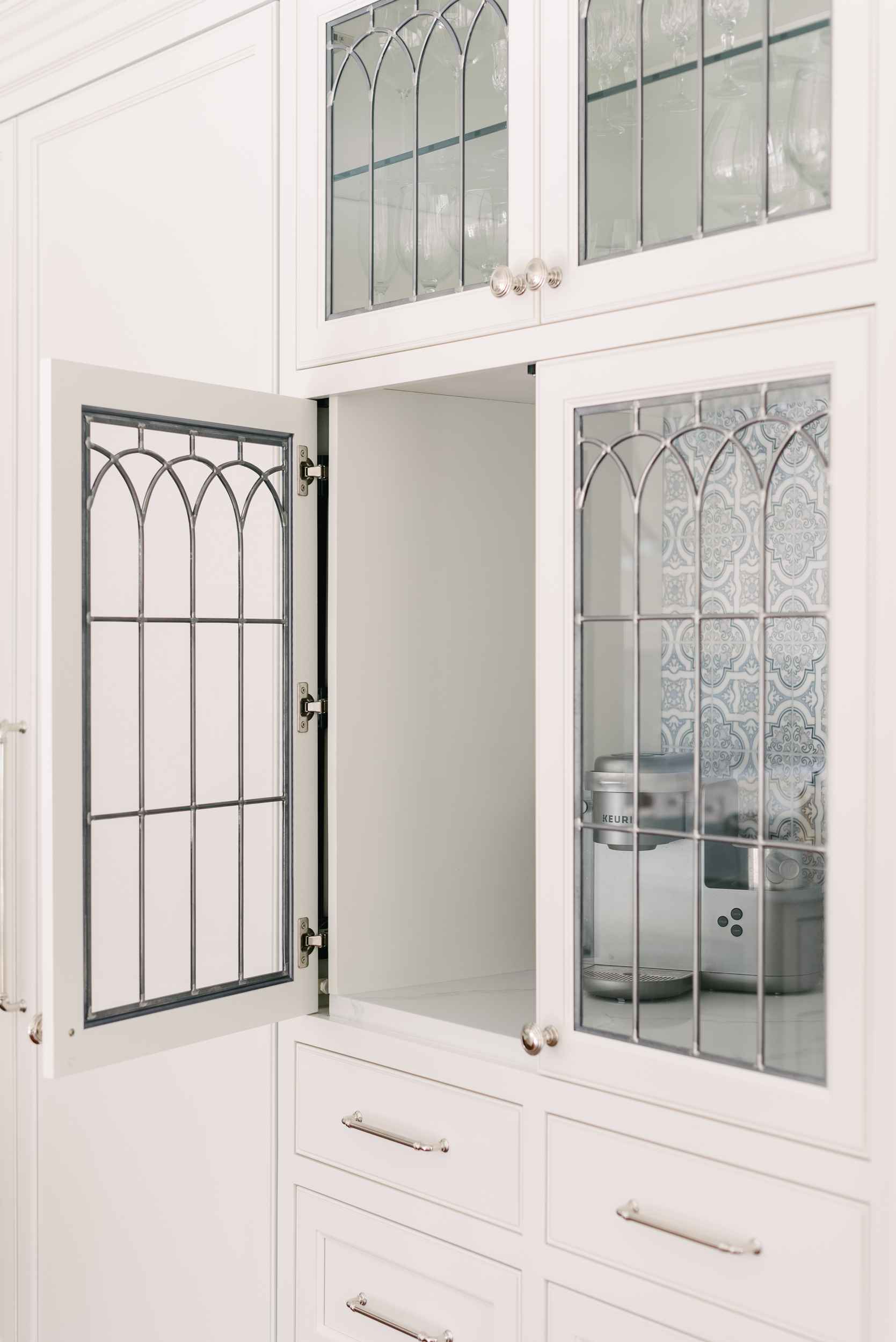 China cabinet white cleveland kitchen renovation