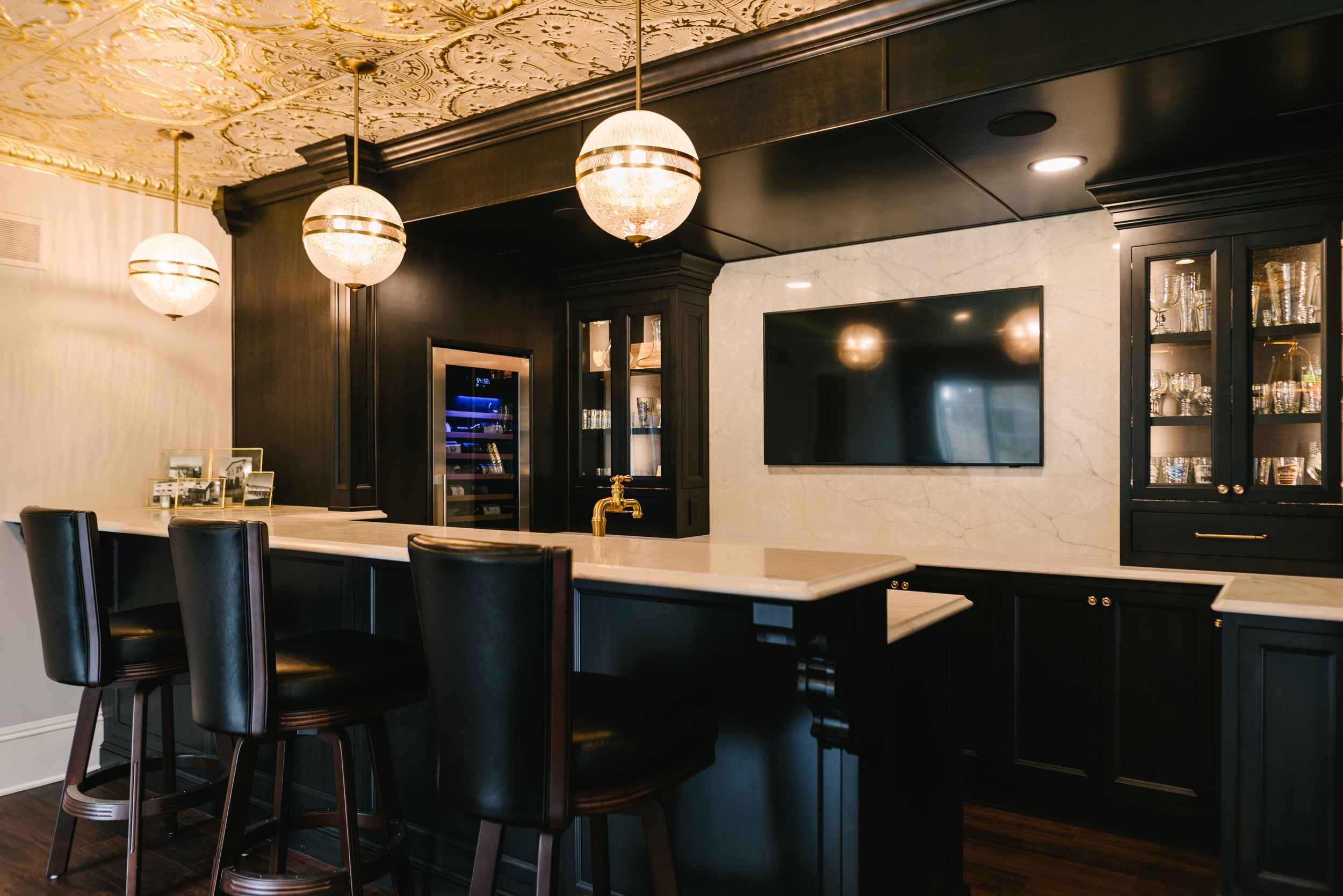 basement bar renovation cleveland