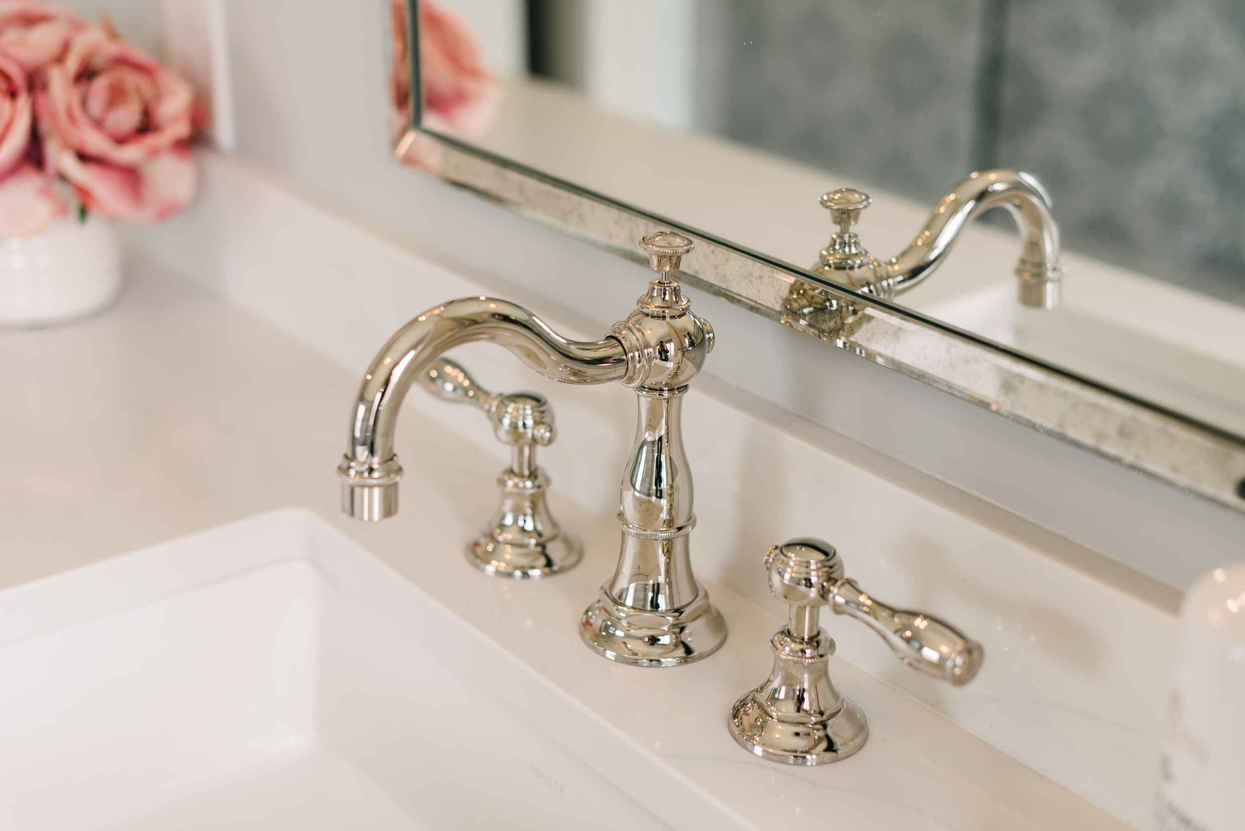 bathroom silver faucet remodel ohio