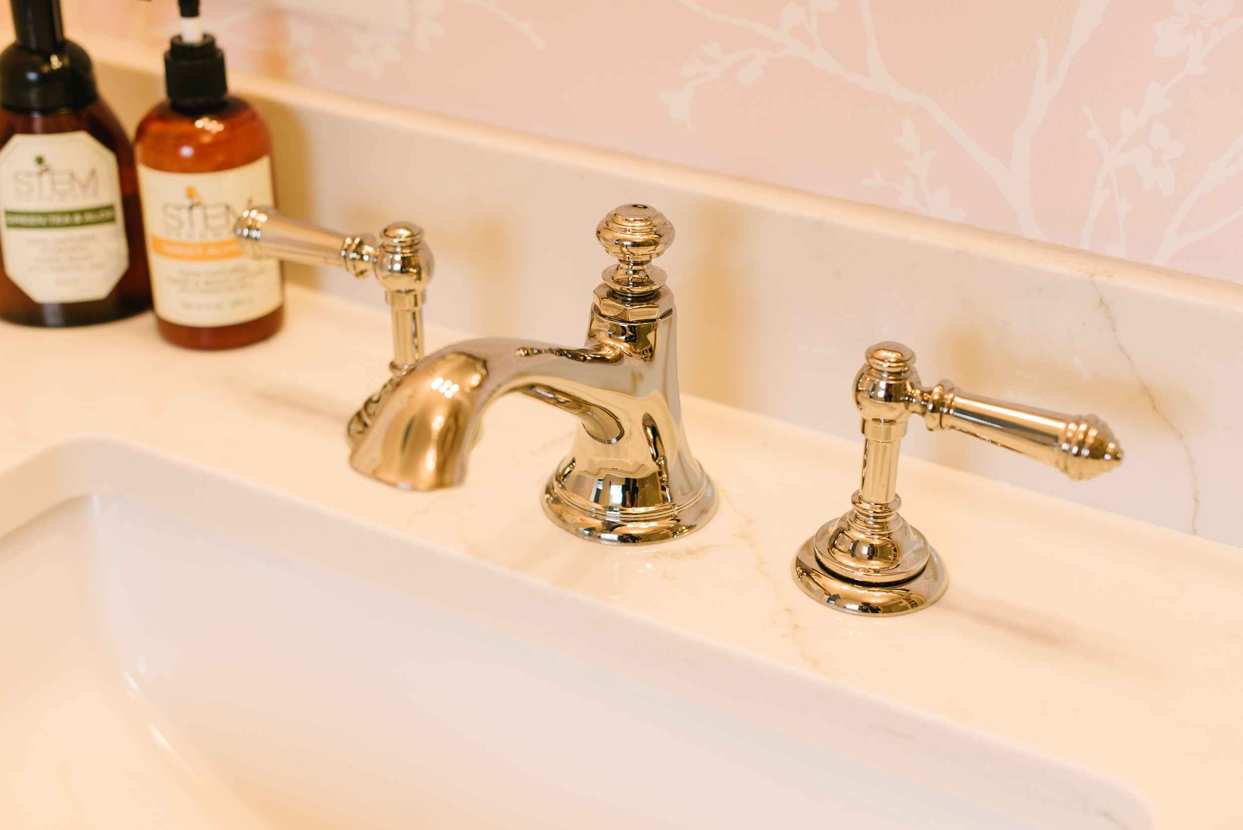 Sink faucet remodeled bathroom in cleveland