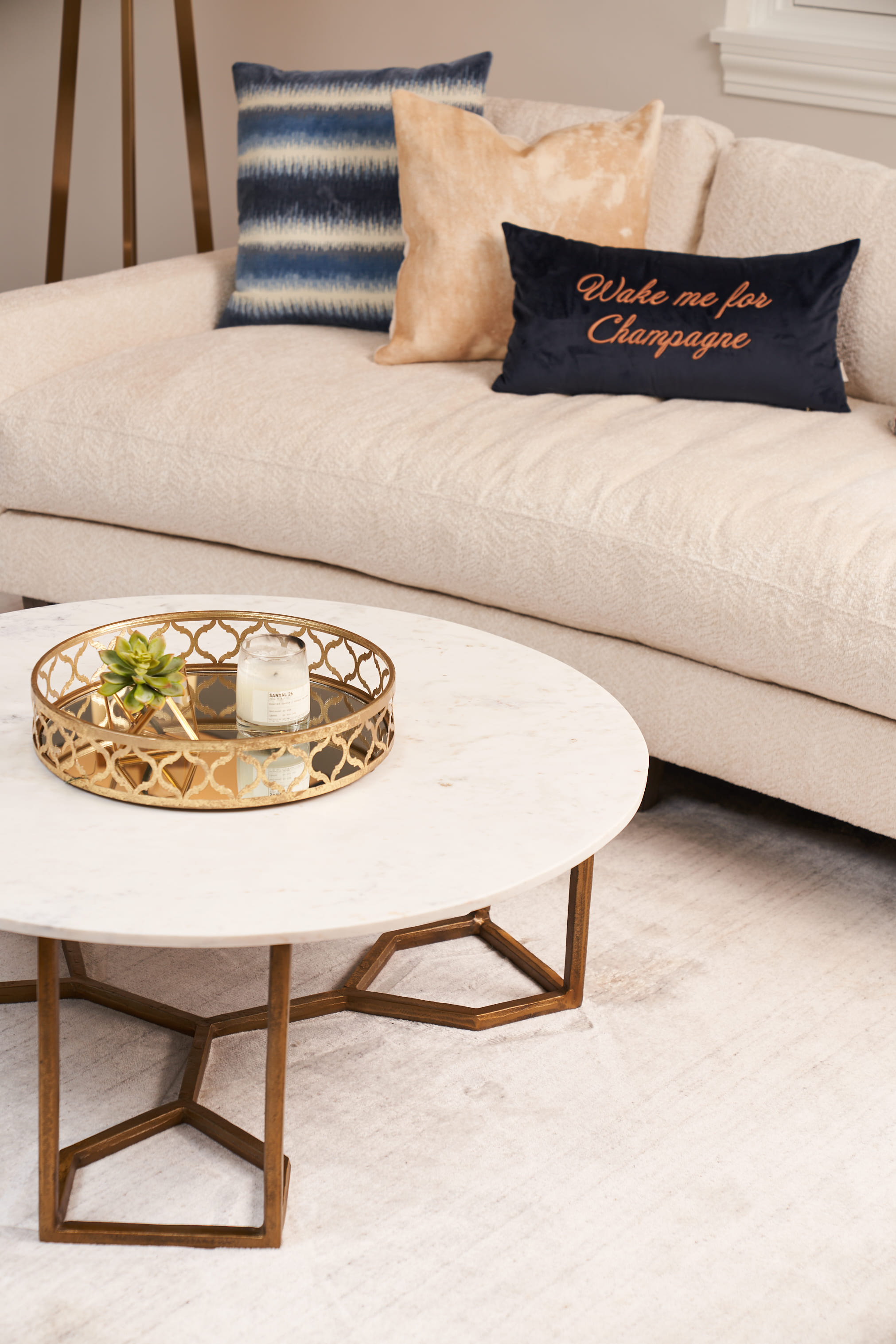 marble coffee table