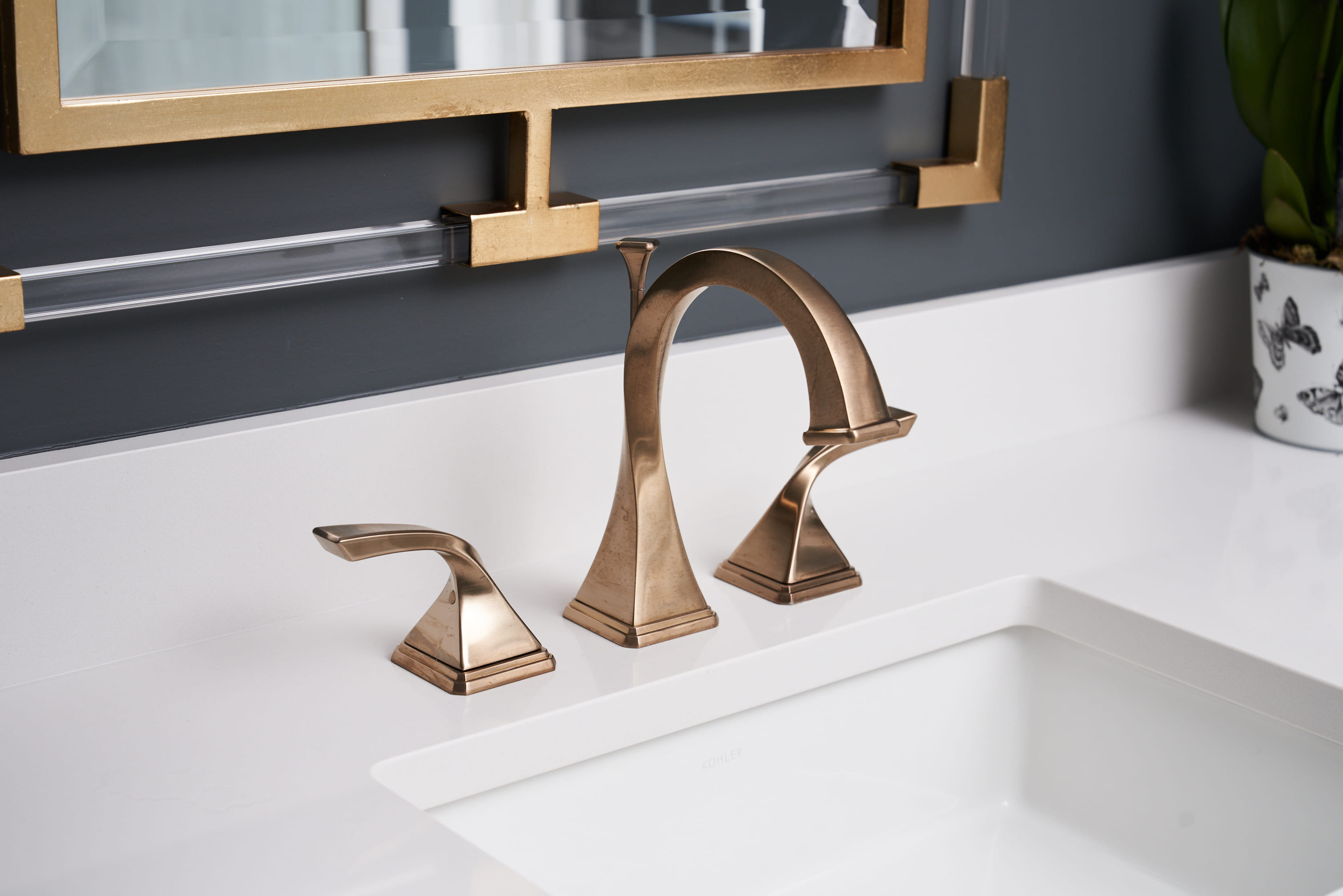 brass bathroom faucet cleveland remodel