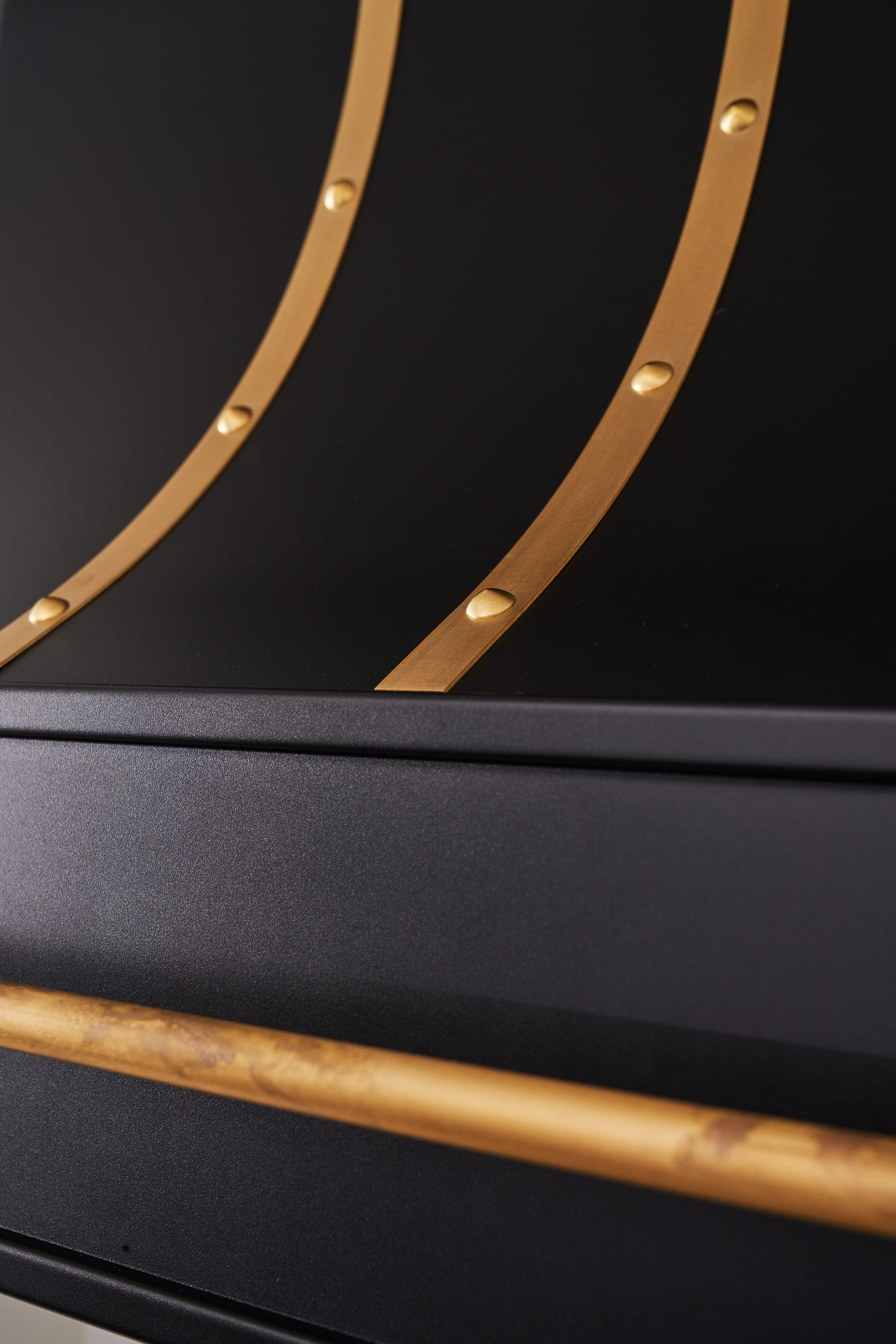 gold accent hood