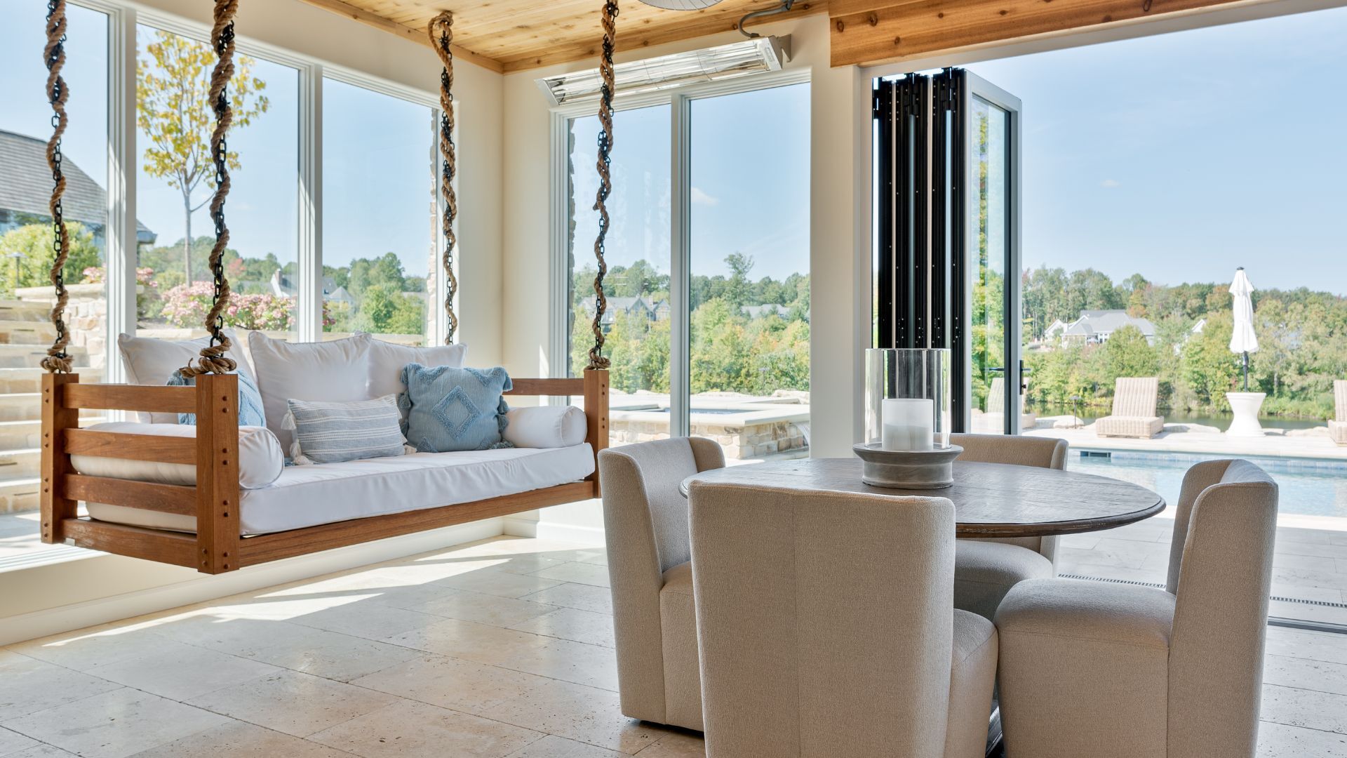 Enclosed or Semi-Enclosed Outdoor Rooms