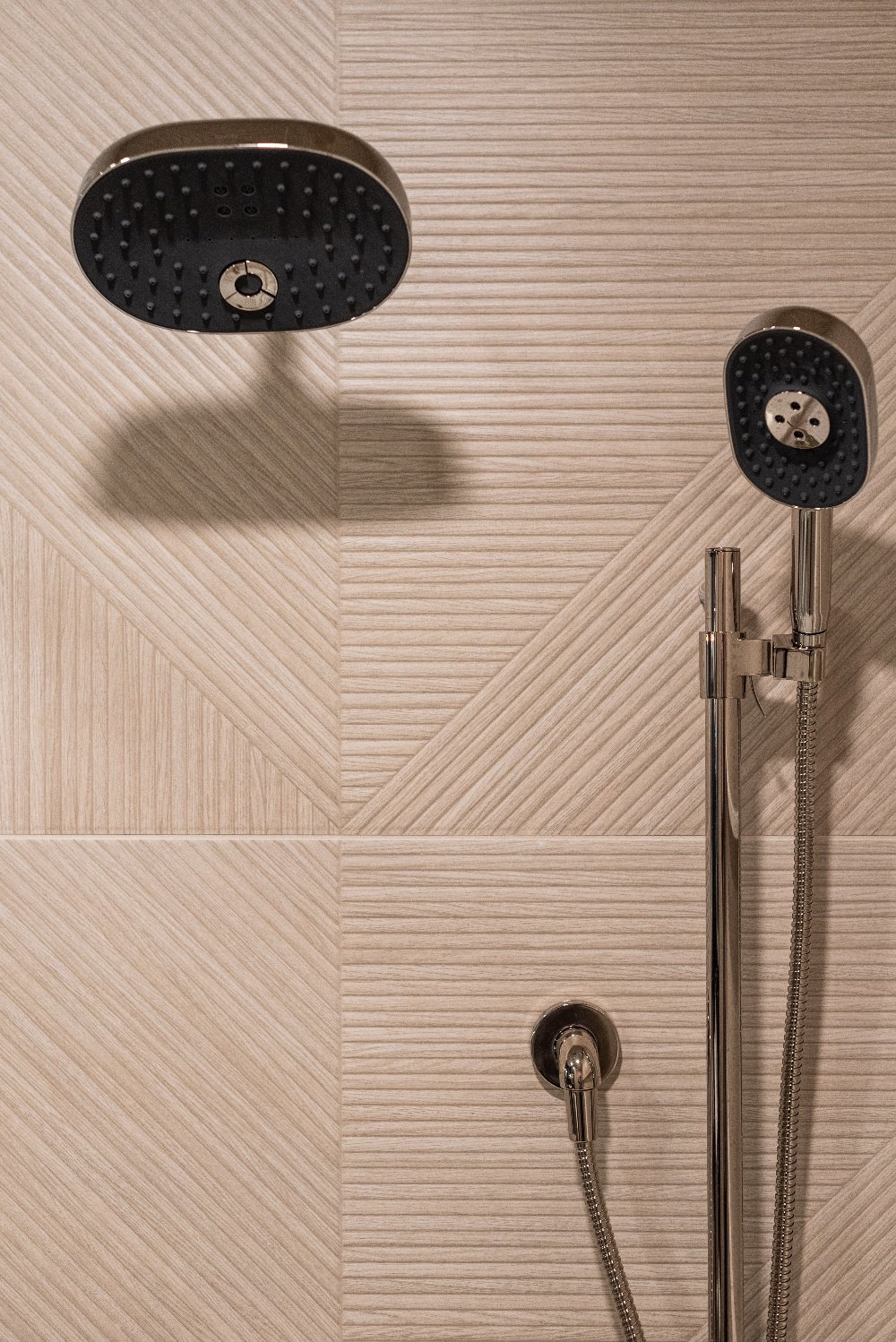 textured bathroom shower tile
