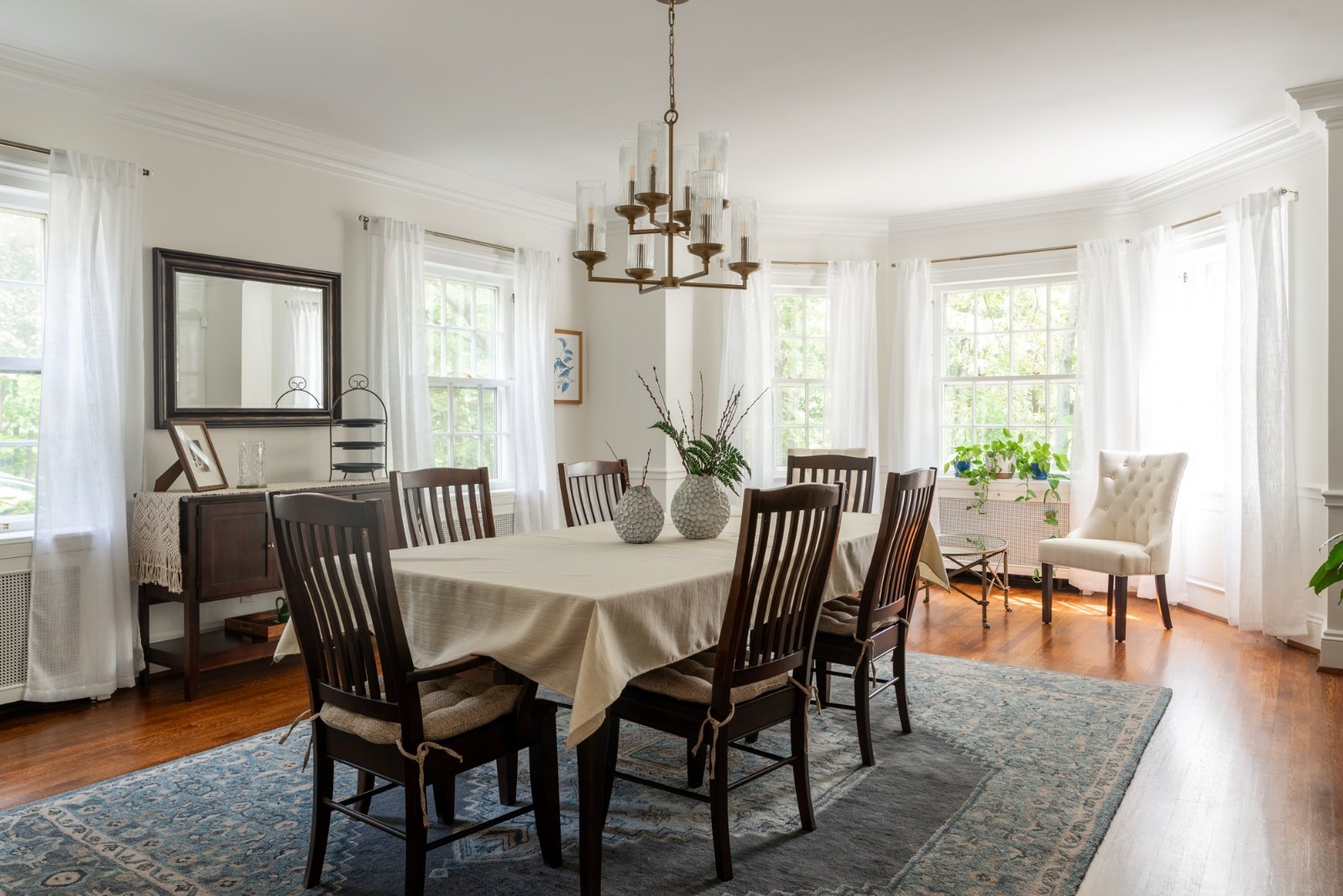 Renovated dining room