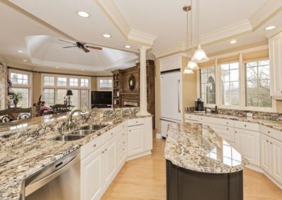 Traditional Georgian Colonial kitchen renovation