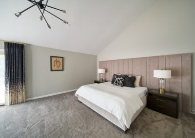 Neutral Bedroom Warm Renovation