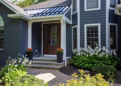 Exterior Entry Renovation Porch Walkway