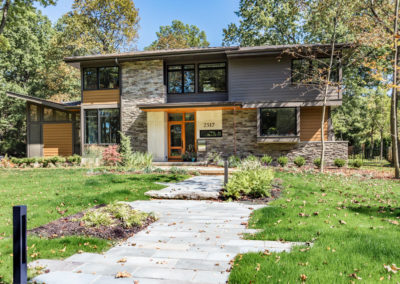 exterior of multi surface home
