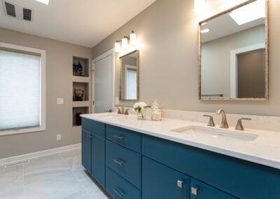 White and Blue BathroomFeig Home 