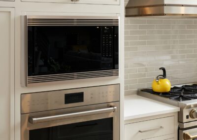 Built In Oven Tile Backsplash Ohio Kitchen Renovation