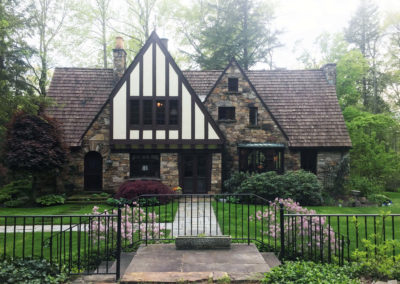 tudor home exterior