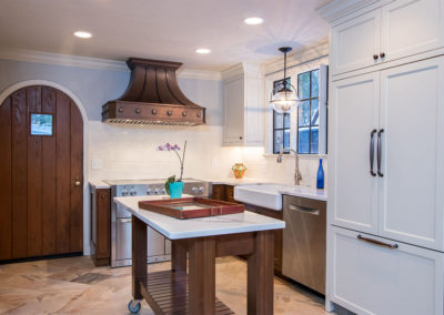 traditional tudor kitchen remodel