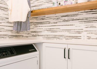 Laundry Room Backsplash Linear Tile