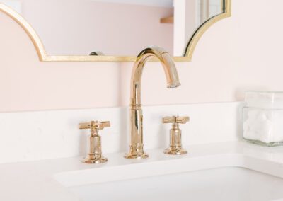 Sink and Mirror Detail Bathroom Renovation