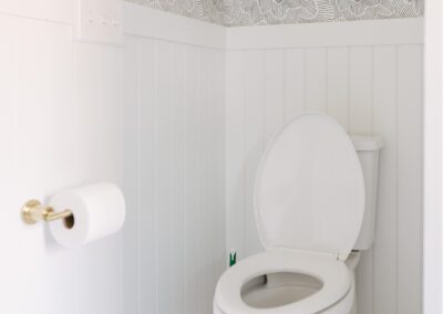 Wainscotting Toilet Surround