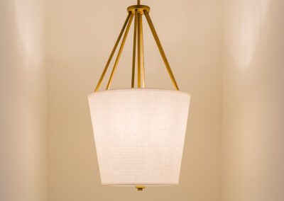 Hanging Light Gold Retro