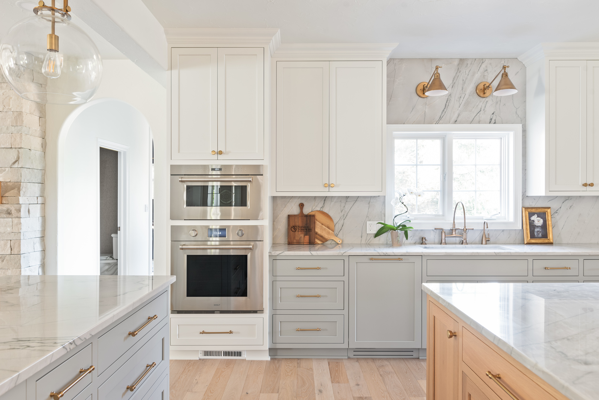 renovated white kitchen