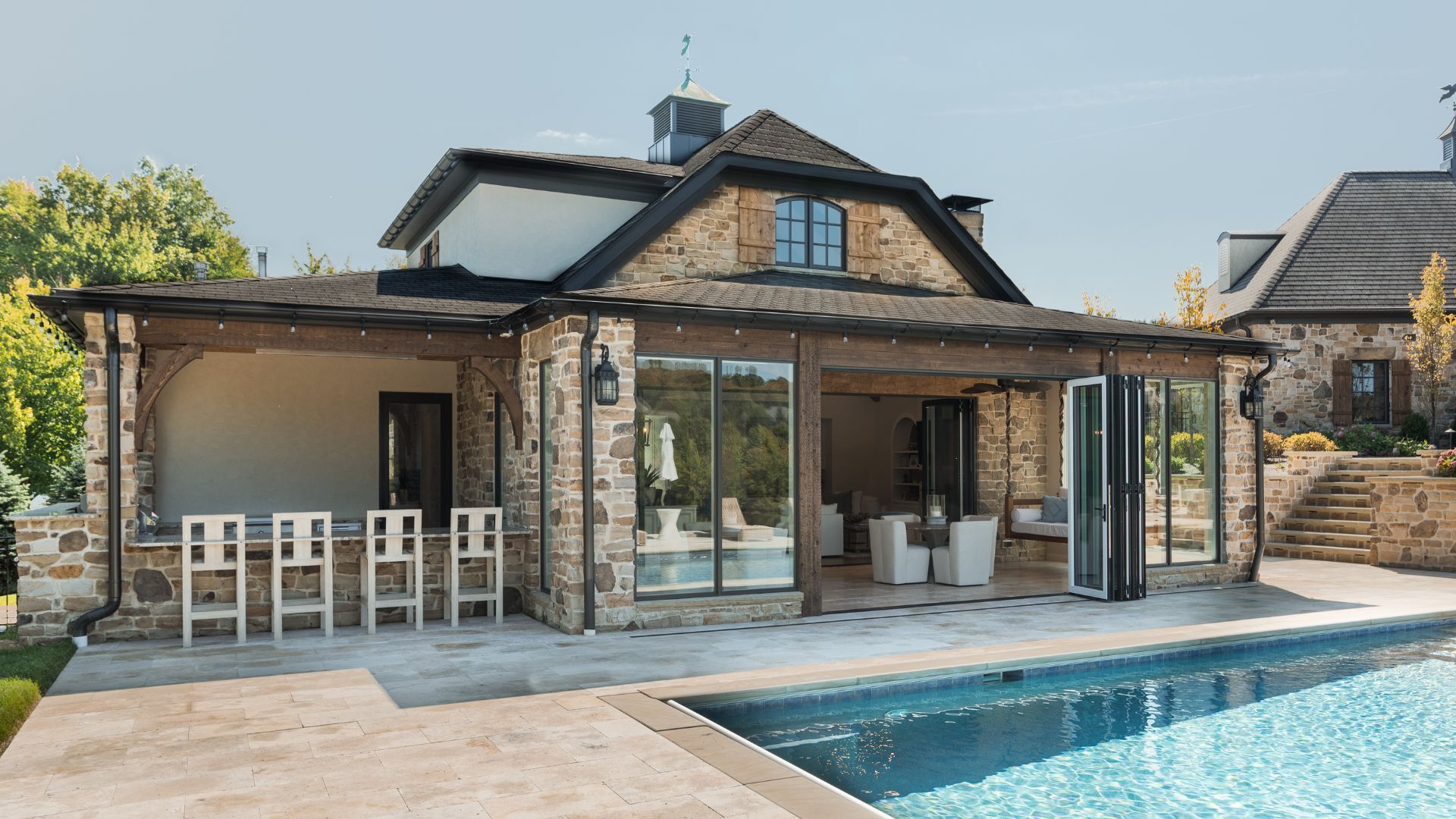 Pool Houses That Add Function and Privacy