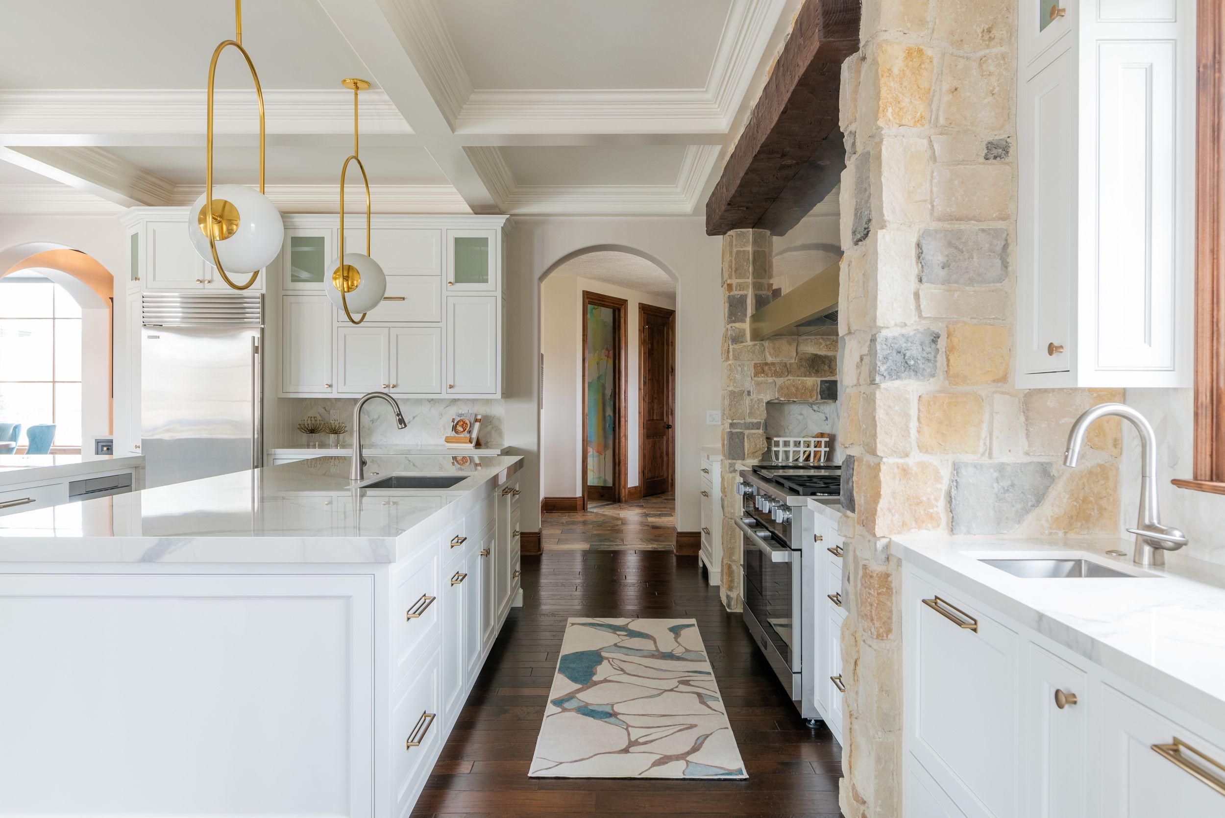 Rustic Transitional kitchen