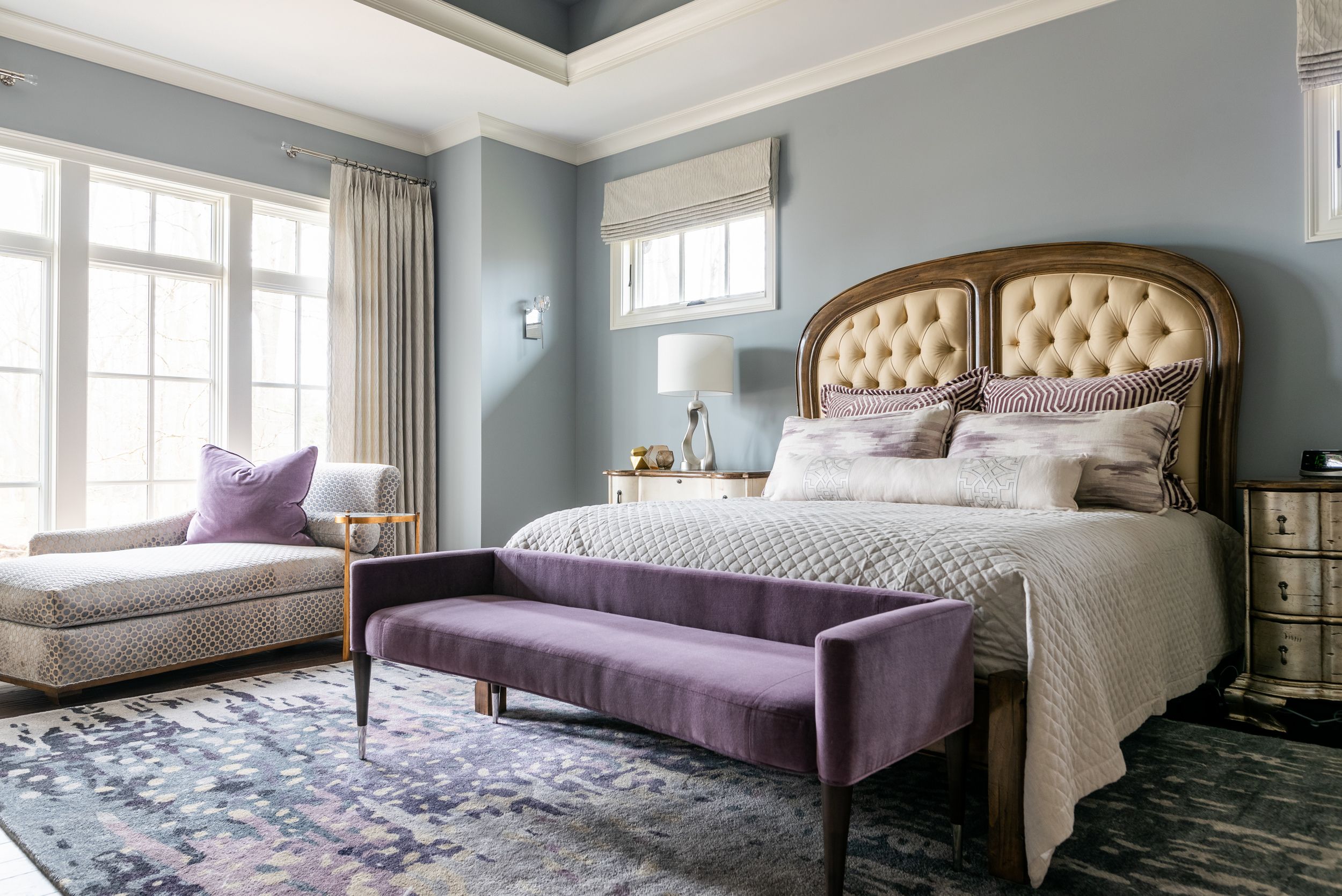 master bedroom Rustic Transitional