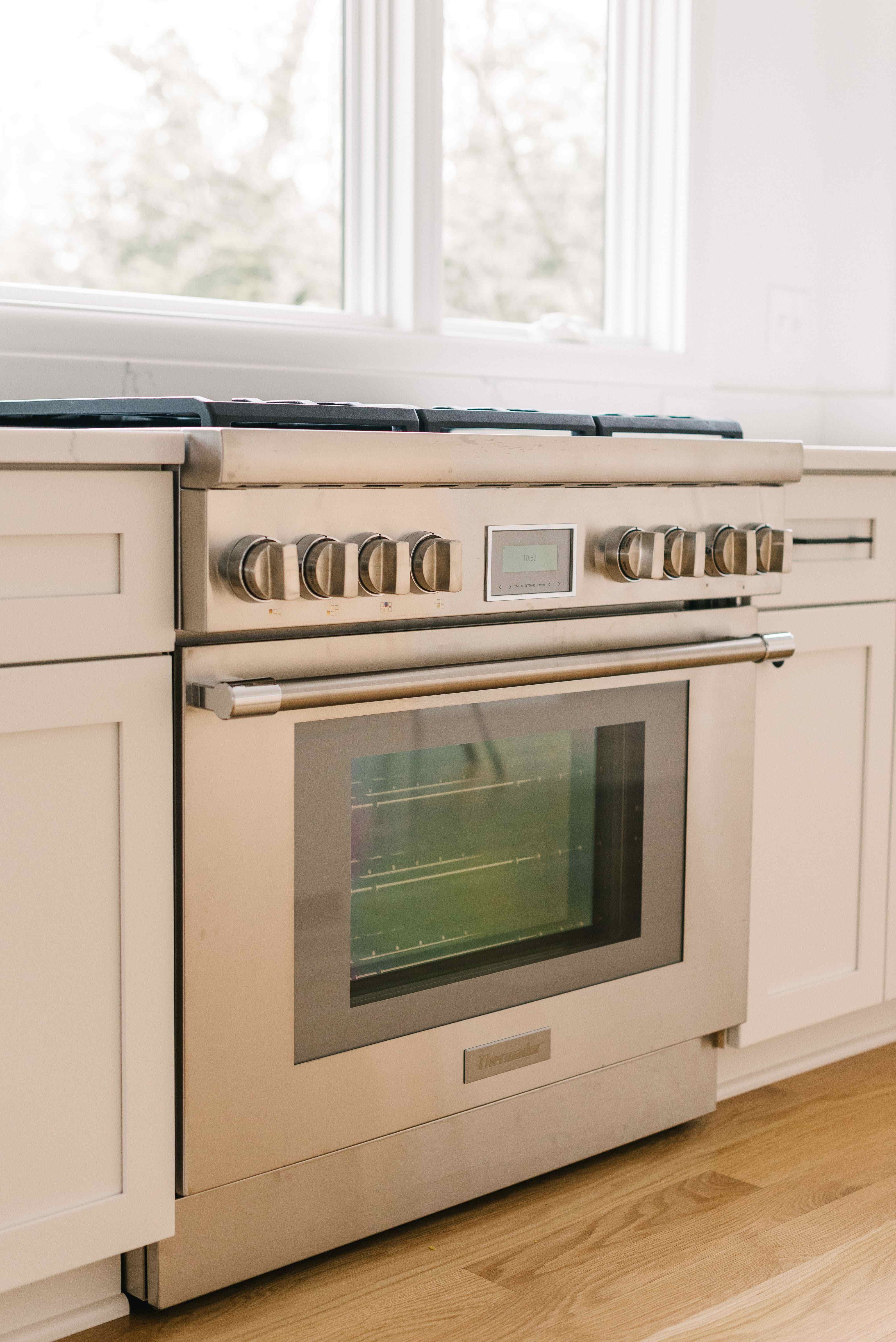 mid century modern kitchen oven
