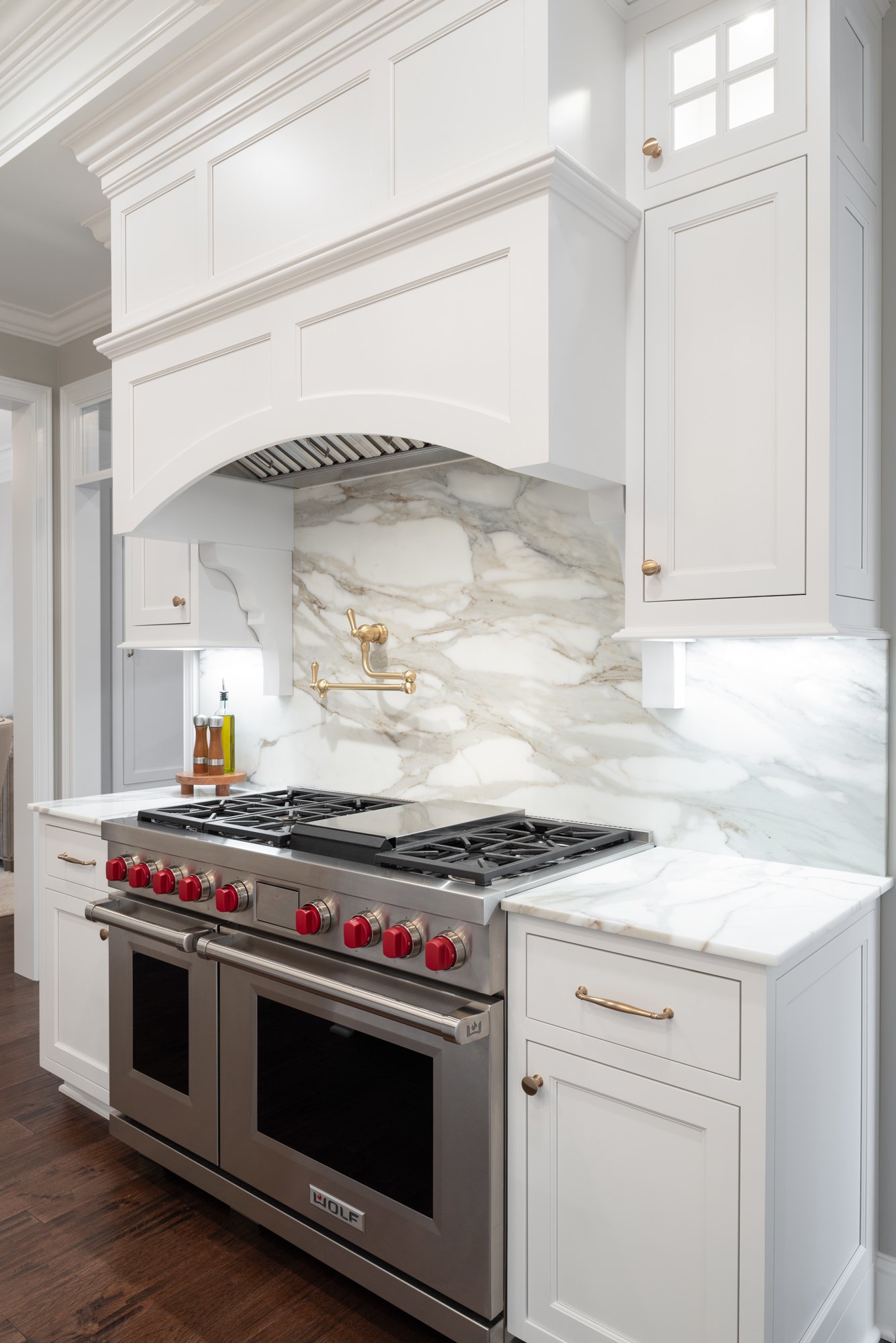 white renovated kitchen