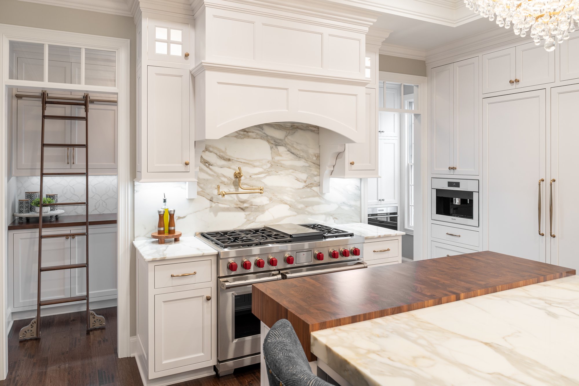 white renovated kitchen