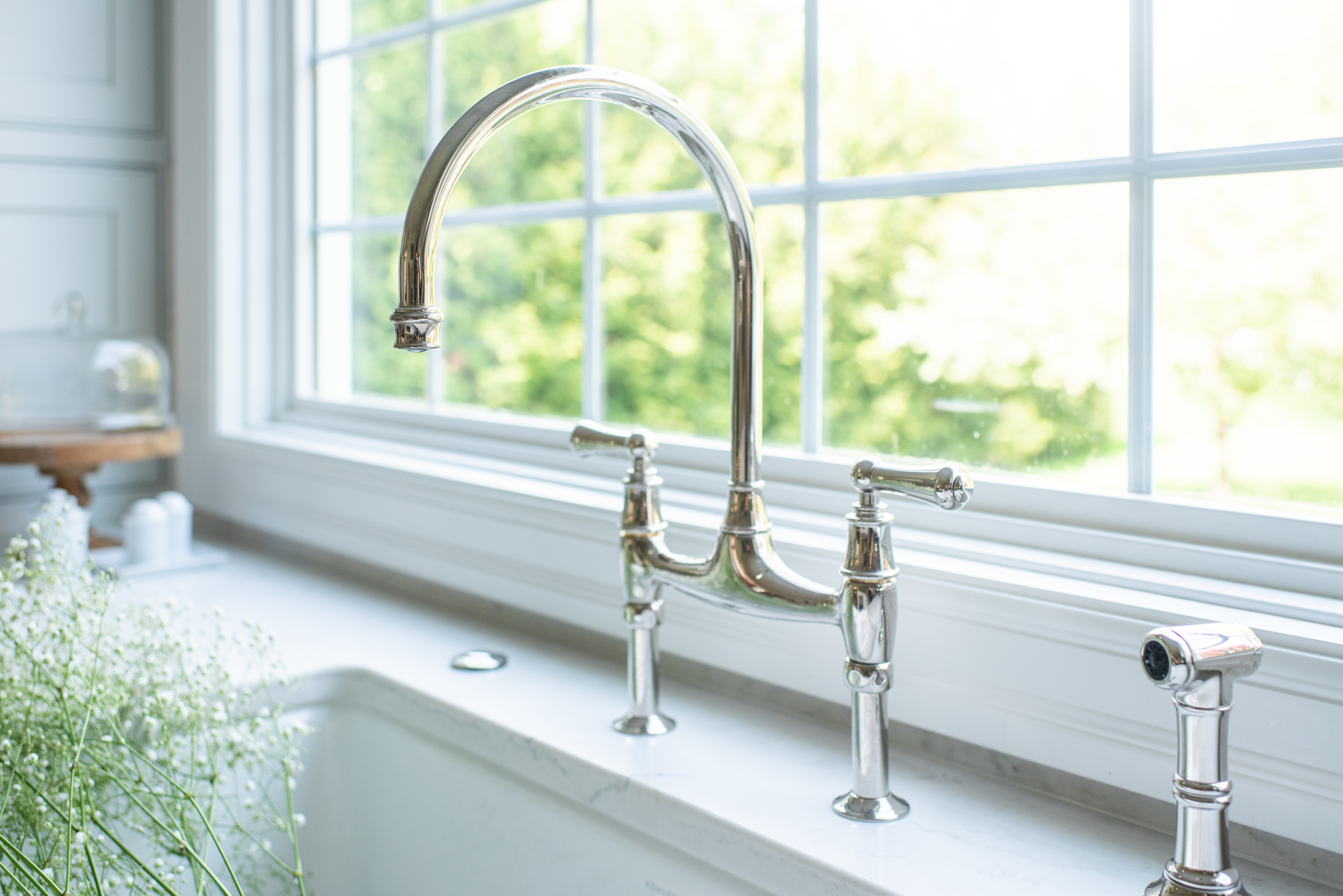 Perrin and Rowe faucet and Kohler sink
